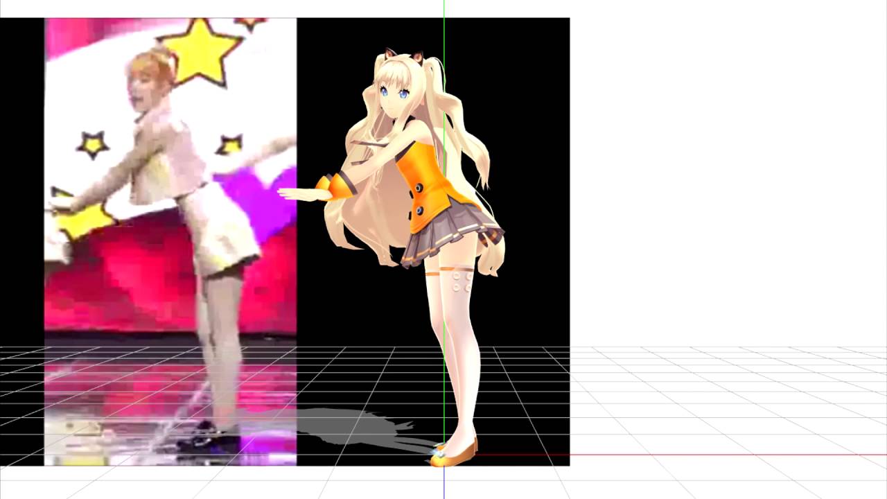 [MMD] red velvet - russian roulette motion trace tiny wip - YouTube