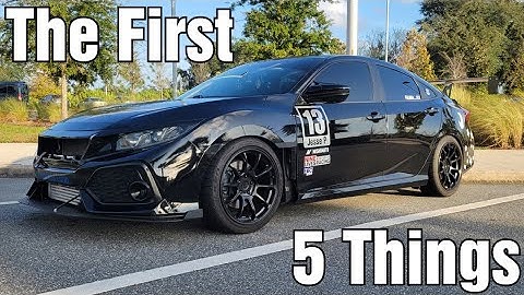 The First 5 Things You Should Do To Your 10th Gen Civic.
