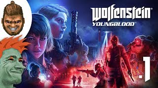 💥 Wolfenstein Youngblood кооп прохождение с Твоим Батей 💥 ЗА ДОЧЕК! Стрим №1