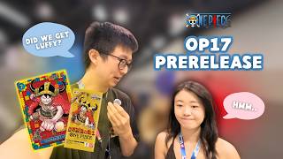 come play ONE PIECE OP17 prerelease with us!