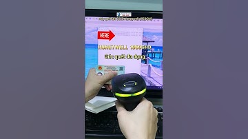 Máy quét mã QR code CCCD Honeywell 1950GHD không lỗi font tiếng Việt #shorts