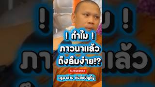 ! Why ! Is It So Easy to Forget After Meditating!? | Kruba Chai Khamphi Panyo | Wave of Wisdom