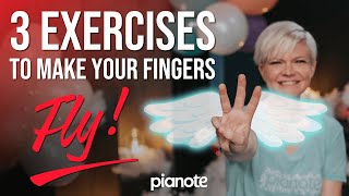 3 Piano Speed Exercises To Make Your Fingers FLY 