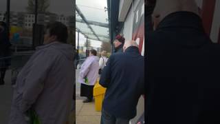 Excitement at Aldi opening