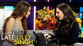 Brenda Song and Esther Povitsky Search Lilly’s Backpack