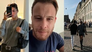 Hande Ercel with Mysterious Guy in Paris !Kerem Bursin Disappointed
