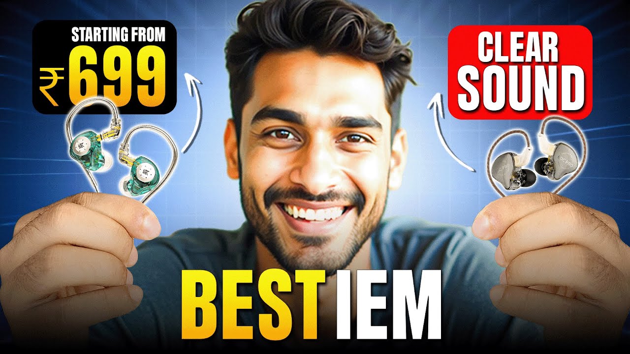 Top 3 Best IEM Earphones Under ₹1000/- 👈Superior Sound Quality...!