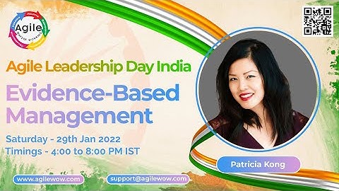 Agile Leadership Day India 2022 - Patricia Kong