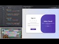 ASMR Programming - Animated Login Page - No Talking