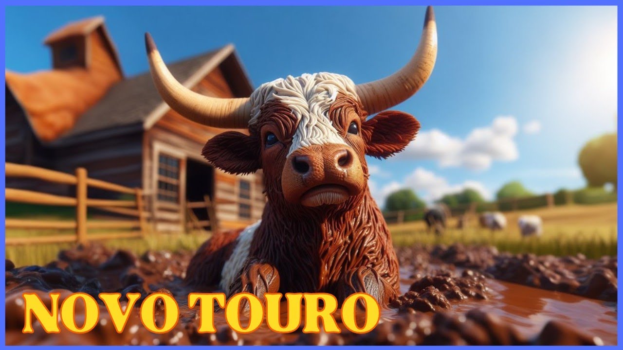 CHEGOU NOVO TOURO DE RODEIO TEXAS LEGHORN