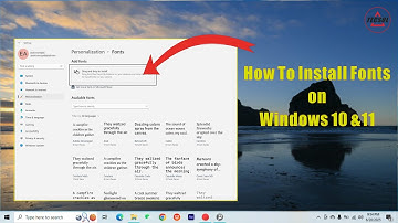How to install fonts on windows 10 & 11 (2025- Easiest Method)