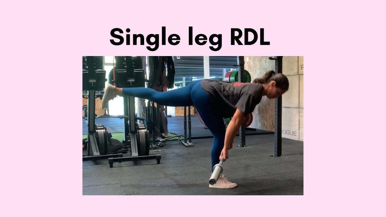 Single Life Rdl Single leg RDL - YouTube