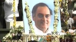 Rajiv Gandhi brought home from Chennai to Yamuna Ghat: Full coverage | Archival footage