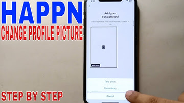 ✅  How To Change A Profile Picture On Happn 🔴