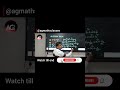 Powerful Algebra Identity Trick 💡l #ssc #cgl #upsc #algebra #shorts #algebratricks #algebraformula