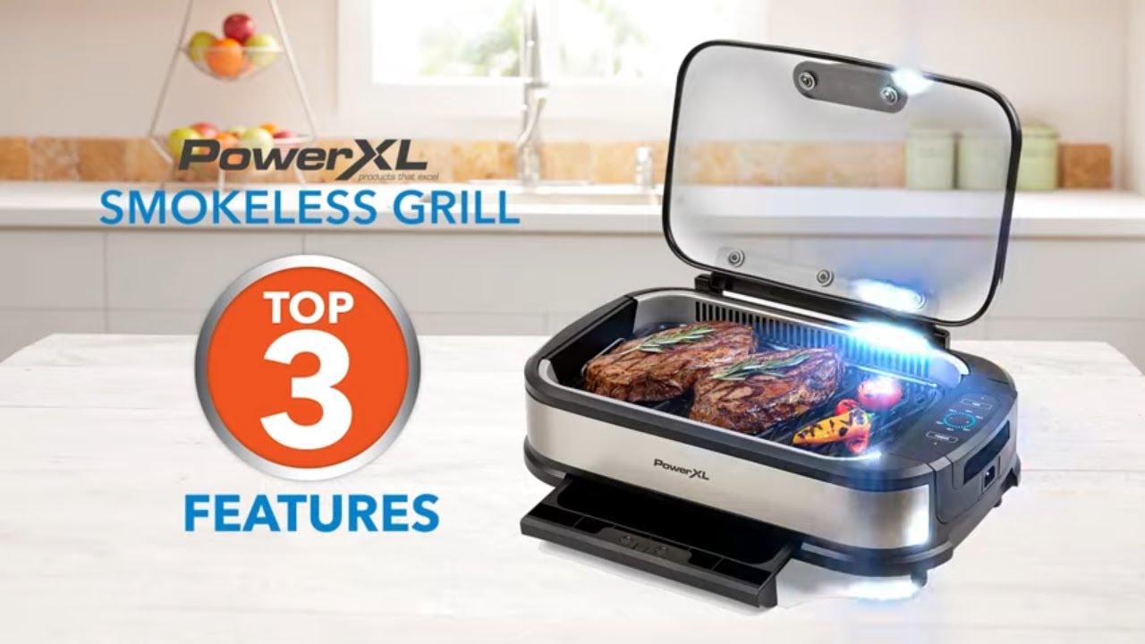 Say Hello to Year-Round Indoor Grilling with the PowerXL Smokeless Grill