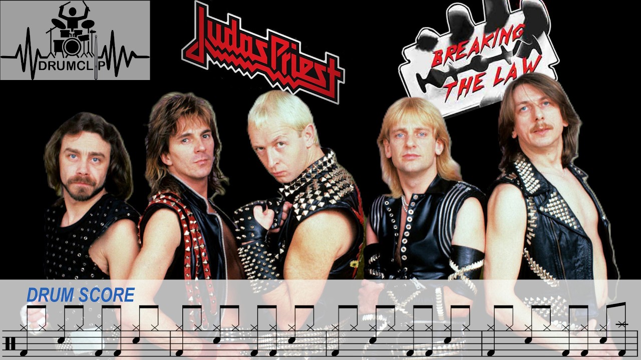 Judas Priest - Breaking The Law (Drum Score)