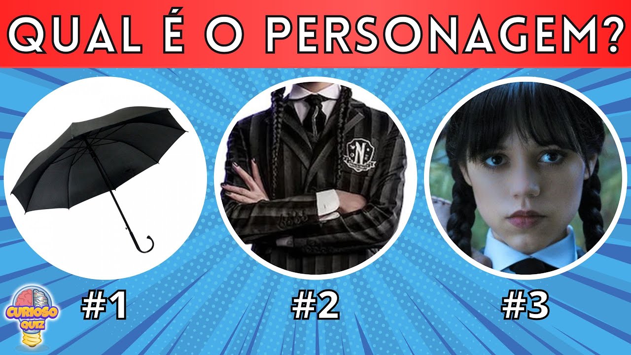 Adivinhe os personagens de Wandinha pela dica