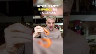 ASÍ ES UN RESTAURANTE ESPAÑOL EN TAILANDIA #Shorts