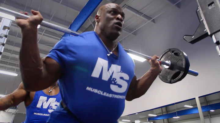 Ronnie Coleman & Cory Mathews Brutal Leg Workout (...