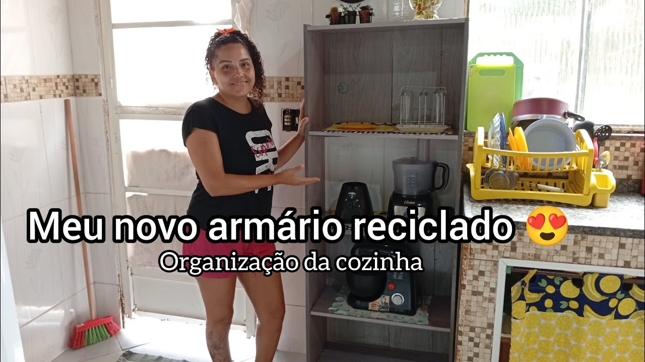 Fiz algumas mudanças na cozinha 🥰🫶🏻 gostei muito.