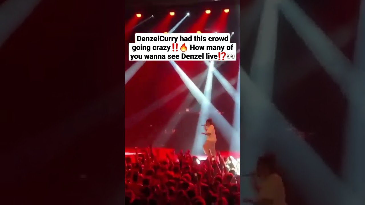 Denzel Curry had this crowd going crazy‼️🔥 How many of you wanna see Denzel live⁉️👀