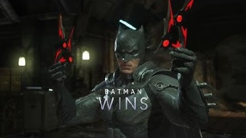Injustice 2 High level batman gameplay