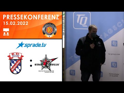 34. Spieltag: EC Peiting - Starbulls Rosenheim (Pressekonferenz)