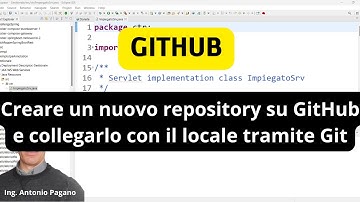 Creare un nuovo repository su GitHub e  collegarlo con il locale tramite Git
