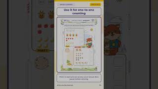 Kindergarten Math Worksheets: Count & Color Forest Numbers