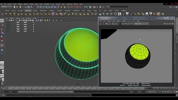 Maya Low Poly Wire Frame Render