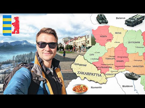 The SAFEST PLACE in Ukraine 🇺🇦 Zakarpattia or Transcarpathian province