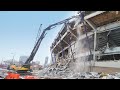 Amazing Fastest Collapse Dangerous Building Demolition Crazy Operators Excavators Controlled