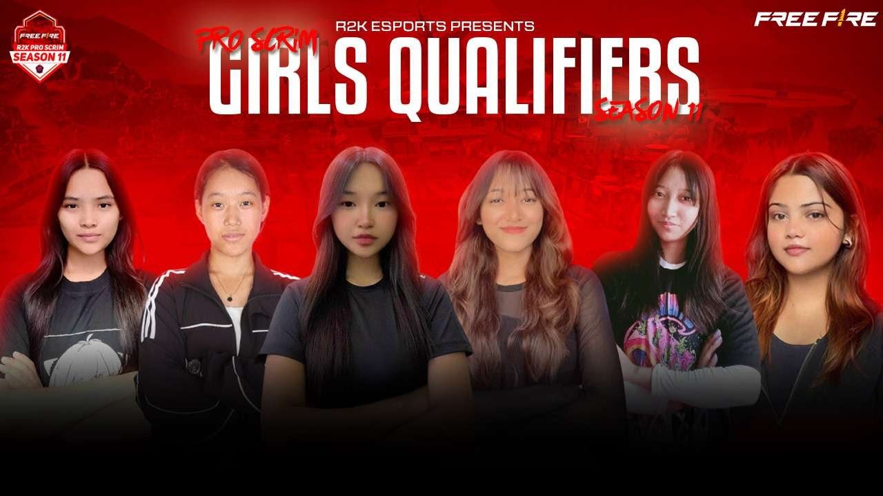 [🛑OFFICIAL] R2K PRO SCRIM SEASON 11 GIRLS QUALIFIER DAY 1 [NEP] - YouTube