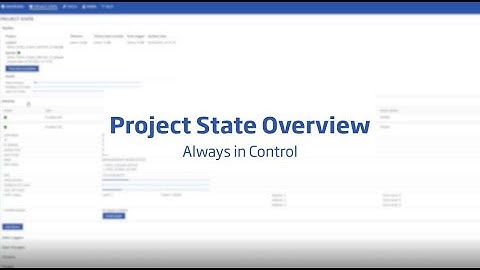 Project State Overview | Real-Time System Health at a Glance with GI.bench