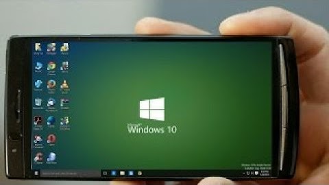 Install & Run Windows 10/8/7/XP on Any Android Phone- NO ROOT 2017 BEST Trick