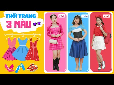 #1 THỬ THÁCH THỜI TRANG CÔNG CHÚA MẶC THEO MÀU – Ai sẽ là người mặc đẹp nhất? Mới Nhất