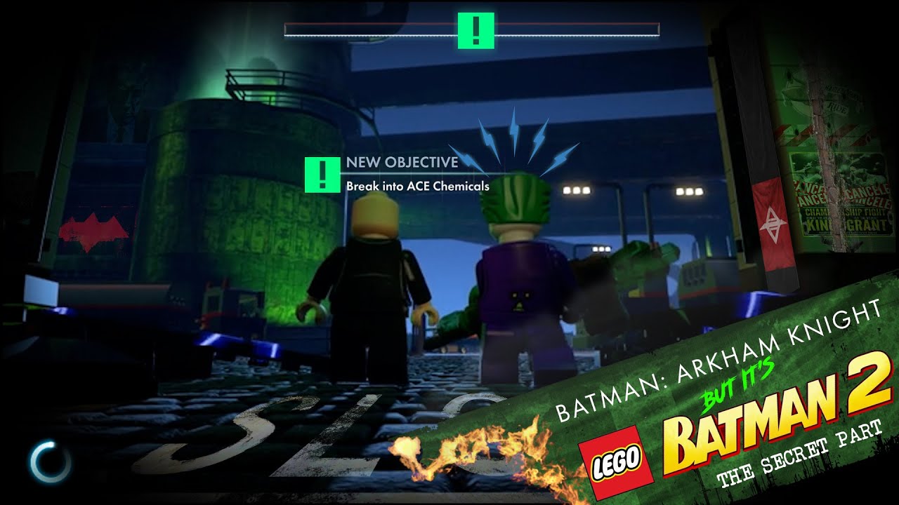 Batman: Arkham Knight, but it's LEGO Batman 2 but it's actually plot filler
