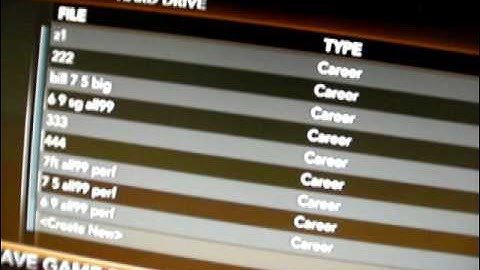 part 1 creating the player NBA2k10