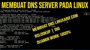 TUTORIAL CARA MEMBUAT DNS SERVER PADA LINUX UBUNTU SERVER |  DNS SERVER SENDIRI DI VIRTUALBOX