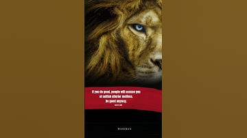 Thumbnail of If you do good, people will accuse you of selfish ulterior motives