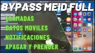 Como hacer bypass meid con llamadas iPhone 5s con mina universal | Bypass meid sim fix with calls