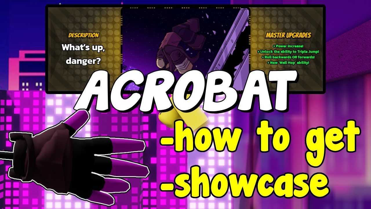 HOW TO GET THE ACROBAT MASTERY IN SLAP BATTLES - YouTube