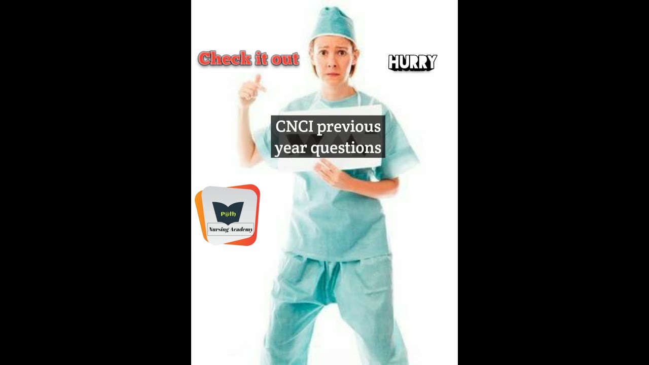 CNCI previous year Question paper 