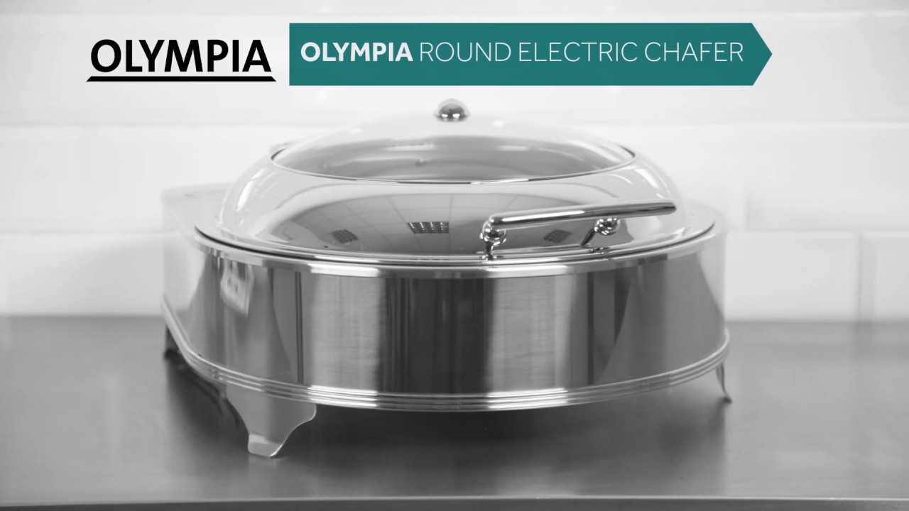 Olympia Round Electric Chafer