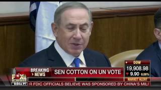 December 23, 2016: Senator Tom Cotton joins Neil Cavuto