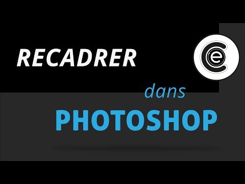 Comment recadrer une image dans Photoshop CC (outil recadrage)