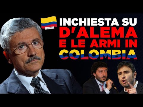 Inchiesta su D&rsquo;Alema e la vendita di armi alla Colombia. Ne parliamo con il giornalista Amendolara