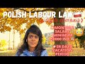 Polish Labour Law 🇵🇱 Explained in Tamil | Poland Tamil Vlog