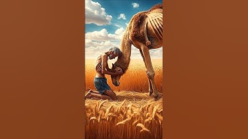 Emotional AI Story of a Weak camel and a Poor Boy – You’ll Cry at the End #ai #shorts  #ytshorts